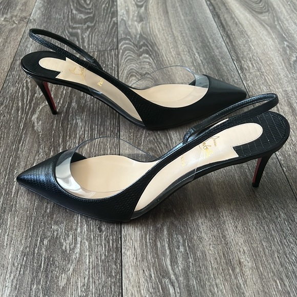 Christian Louboutin OptiSexy 70 Calf Zarli/PVC - Picture 3 of 13